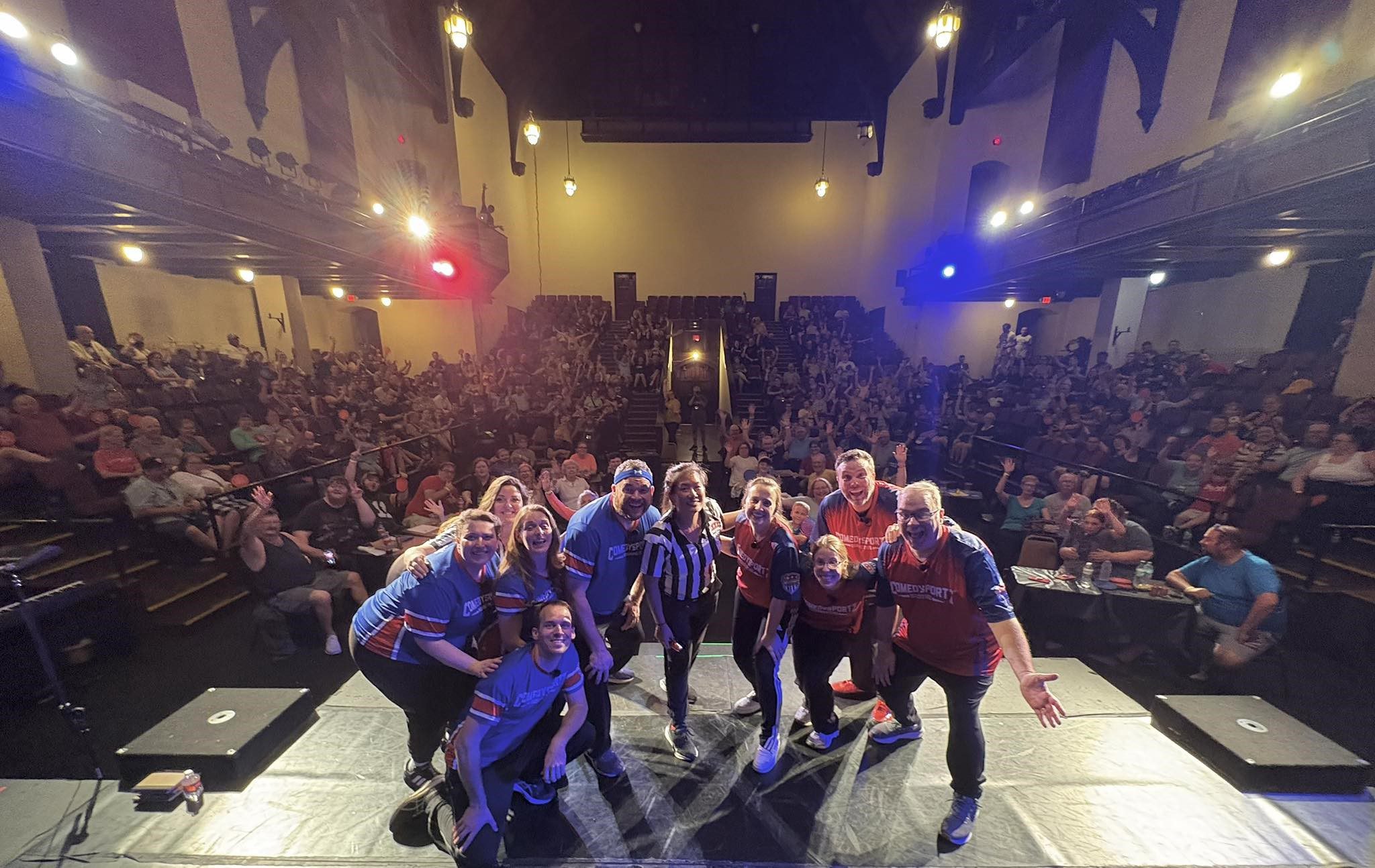 CSz Indianapolis improv comedians in 2025, the year Indy placed 2nd at the ComedySportz World Championship in Quad Cities